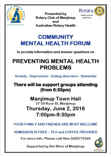 mental health forum